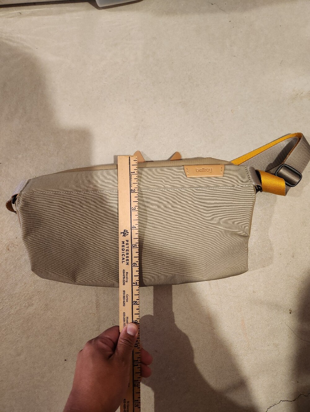 Bellroy Sling Mini Bag In Lunar - Picture 9 of 9